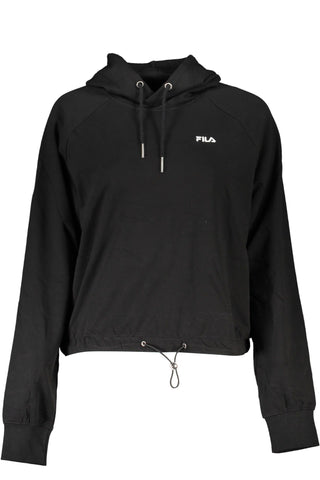 Chic Long-sleeved Hoodie With Embroidered Logo