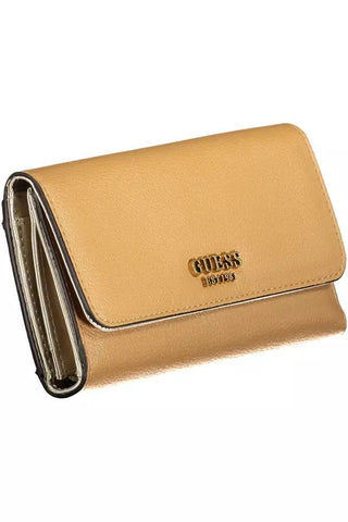 Guess Jeans Bags Beige Elegant Beige Polyethylene Women's Wallet