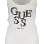 Chic White Organic Cotton Tank Top