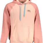 Premium Pink Hooded Sweatshirt With Logo