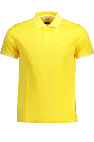 Harmont & Blaine Clothing Sunshine Yellow Narrow Fit Polo