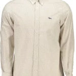 White Cotton Men Shirt