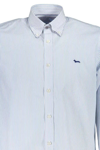 Elegant White Cotton Button-down Shirt