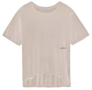 Hinnominate Clothing Elegant Oversized Modal Tee with Logo