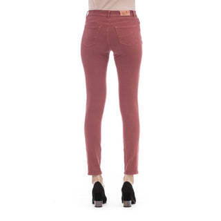 Jacob Cohen Clothing Burgundy / W27 Elegant Burgundy Slim-Fit Jeans