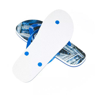 Just Cavalli Men Trendy Light Blue Flip Flops for Men