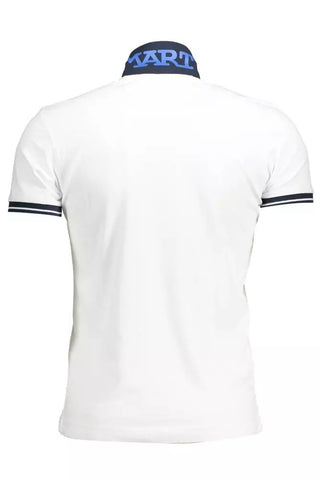 Elegant Slim Fit Polo With Contrasting Details