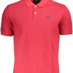 Elegant Pink Cotton Polo Shirt