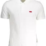 Chic Slim-fit White Cotton Polo