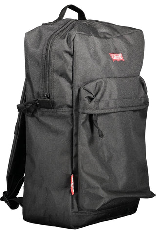 Eco-friendly Sleek Black Backpack