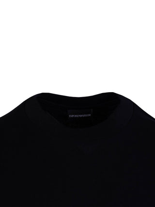 Chic Black Cotton T-shirt – Classic Regular Fit