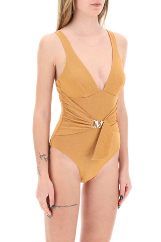 Max Mara Beachwear Earrings "full jersey and lurex jumpsuit