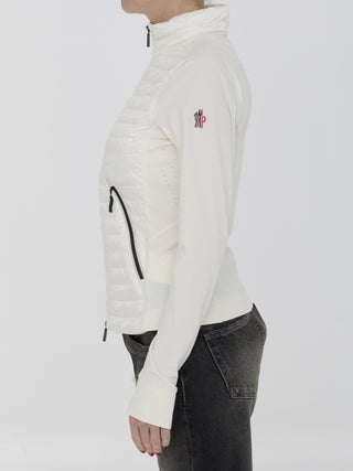 Moncler Grenoble Clothing Padded zip-up sweatshirt
