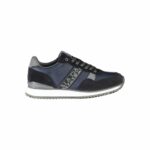 Blue Polyester Sneaker