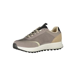 Gray Polyester Sneaker