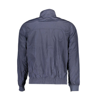 Blue Polyester Jacket