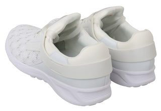 Philipp Plein Shoes White / EU37/US6.5 / Material: Polyester Trendy White Beth Sneakers for Women