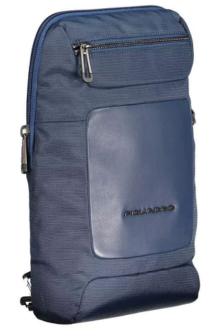 Eco-friendly Chic Blue Shoulder Bag