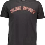 Black Cotton Men T-shirt