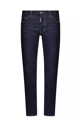 Navy Blue Cool Guy Tapered Jeans