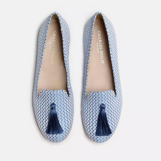 Exquisite Silk Alba Loafers