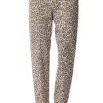 Elegant Leopard Print Trousers for Sophisticated Style