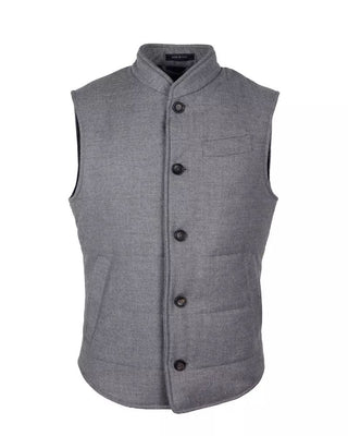 Elegant Wool-cashmere Men's Vest