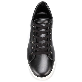 Elegant Smooth Calfskin Low Sneakers