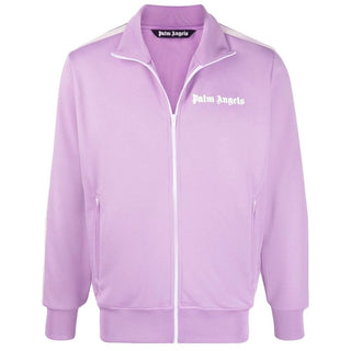 Elegant Lilac Turtleneck Zip Jacket