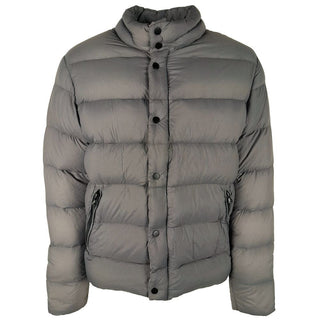 Sleek Garment-dyed Down Jacket