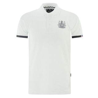 Elegant Cotton Polo With Signature Details