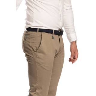 Chic Soft Cotton Chino Trousers