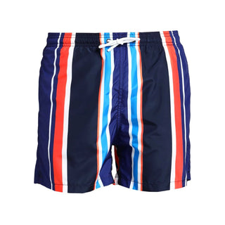 Multicolor Striped Men's Boxer Trunks