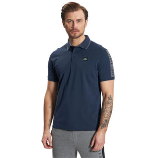 Elegant Cotton Polo With Exclusive Patchwork