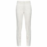 White Viscose Jeans & Pant