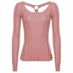 Pink Viscose Sweater