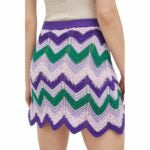 Multicolor Polyamide Skirt