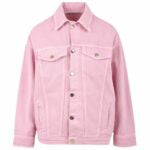 Pink Cotton Jackets & Coat