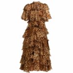 Brown Silk Dress