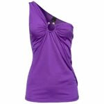 Purple Nylon Tops & T-shirt