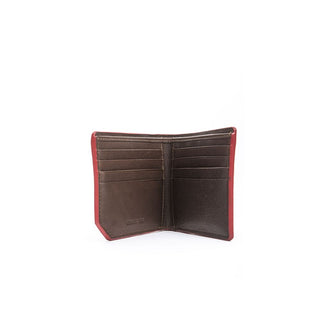 Elegant Leather Wallet In Rich Brown