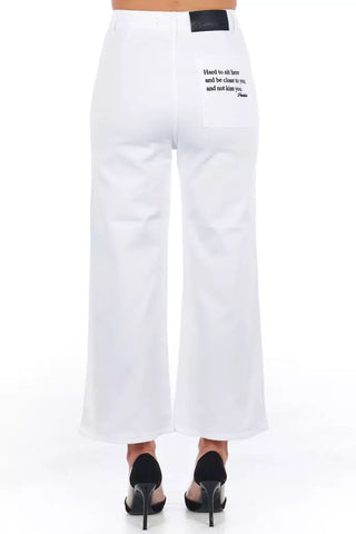 Chic High-waisted Cropped Trousers