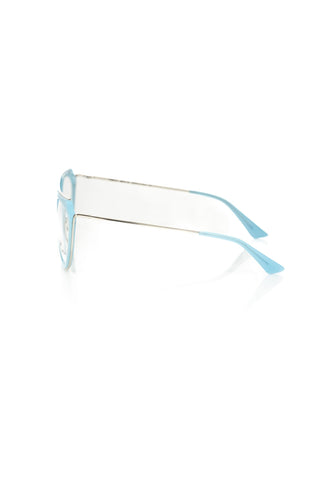 Aviator-styled Chic Eyeglasses - Light Blue