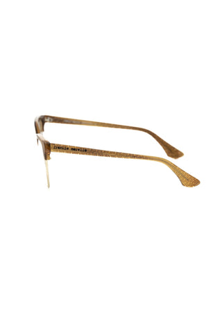 Glitter-trimmed Clubmaster Eyeglasses