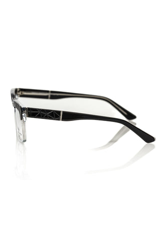Geometric Chic Transparent Clubmaster Eyeglasses