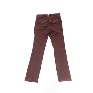 Elegant Burgundy Chino Model Trousers