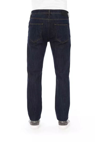 Chic Tricolor Insert Jeans For Men