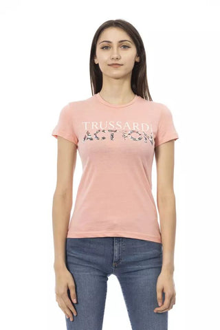 Elegant Pink Short Sleeve Tee