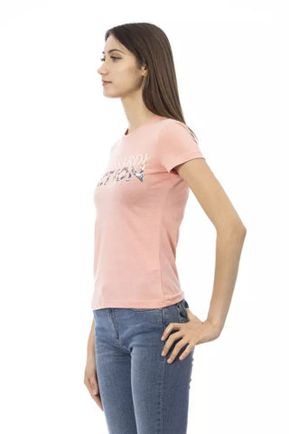 Elegant Pink Short Sleeve Tee