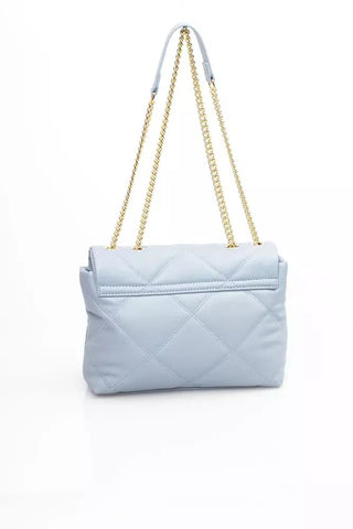 Elegant Light Blue Shoulder Flap Bag